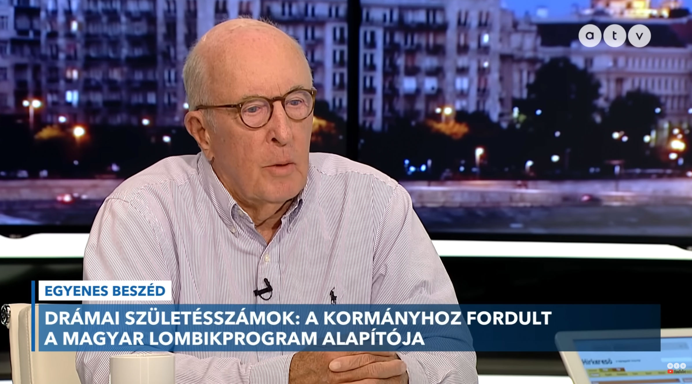 ATV: Mélyponton a születések száma, nyílt levelet írt a kormánynak a magyar lombikprogram alapítója